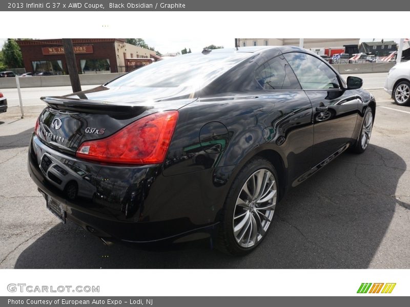 Black Obsidian / Graphite 2013 Infiniti G 37 x AWD Coupe