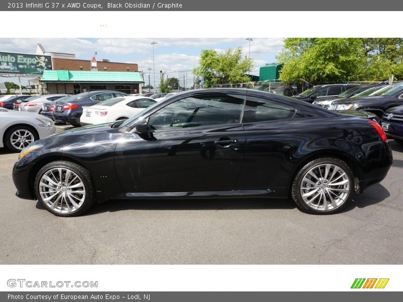 Black Obsidian / Graphite 2013 Infiniti G 37 x AWD Coupe