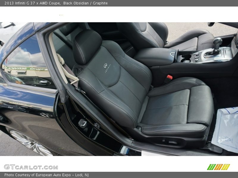 Black Obsidian / Graphite 2013 Infiniti G 37 x AWD Coupe
