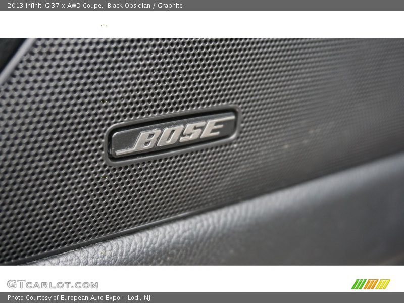 Black Obsidian / Graphite 2013 Infiniti G 37 x AWD Coupe