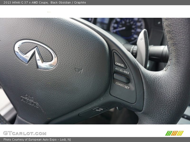 Black Obsidian / Graphite 2013 Infiniti G 37 x AWD Coupe