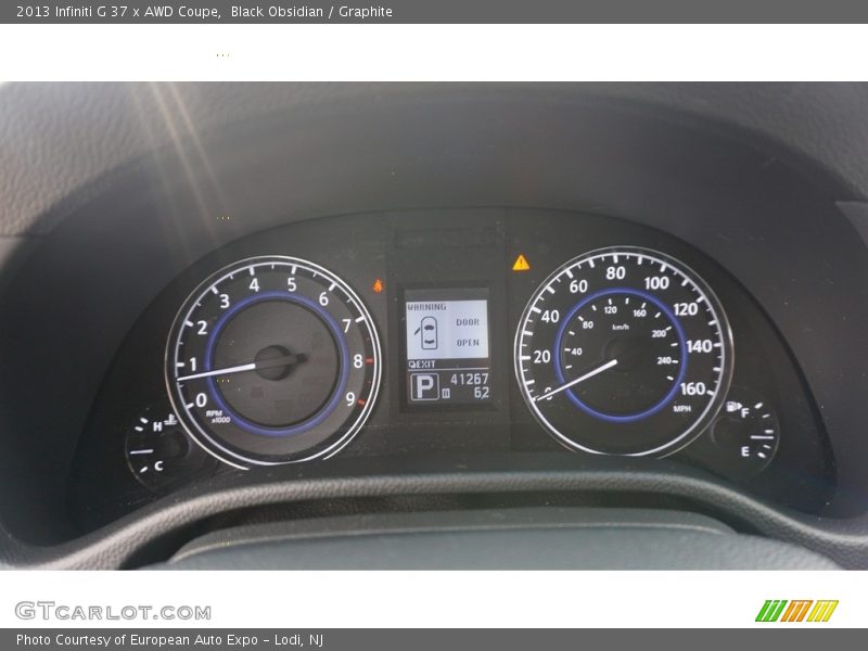 Black Obsidian / Graphite 2013 Infiniti G 37 x AWD Coupe