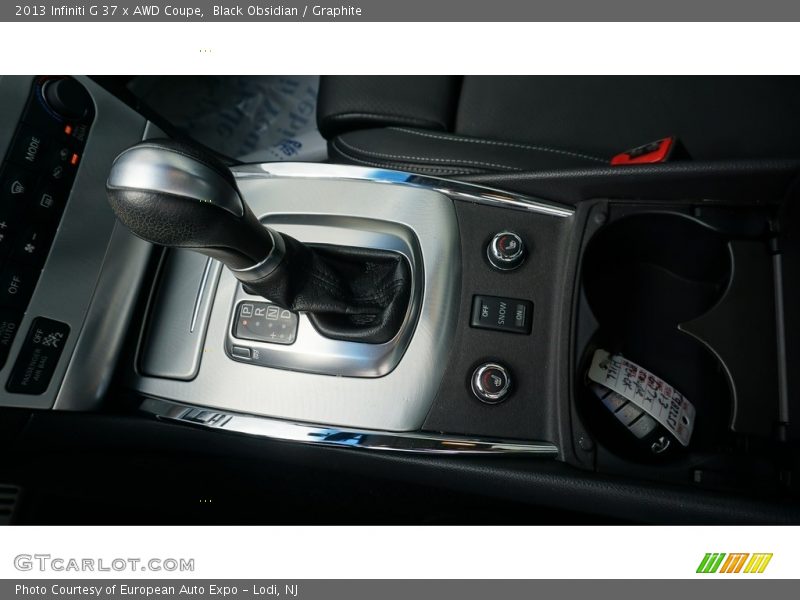 Black Obsidian / Graphite 2013 Infiniti G 37 x AWD Coupe