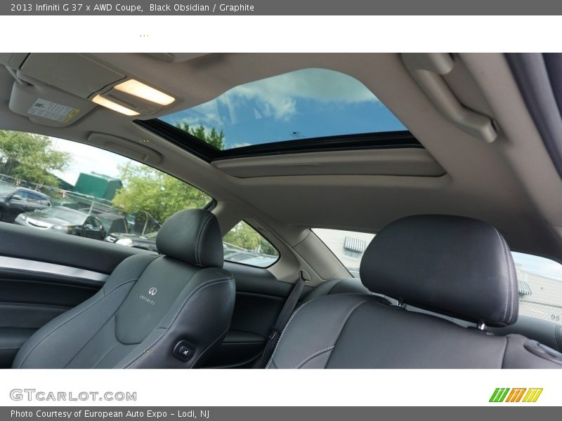 Black Obsidian / Graphite 2013 Infiniti G 37 x AWD Coupe