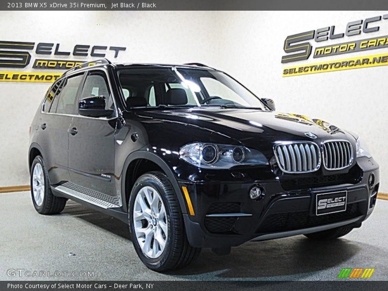 Jet Black / Black 2013 BMW X5 xDrive 35i Premium