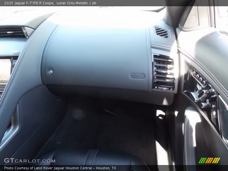 Lunar Grey Metallic / Jet 2015 Jaguar F-TYPE R Coupe