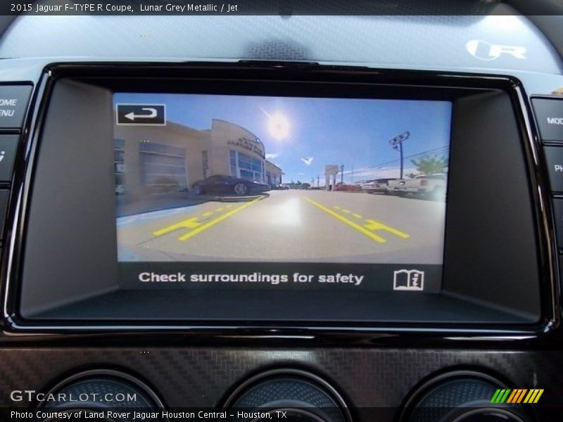 Lunar Grey Metallic / Jet 2015 Jaguar F-TYPE R Coupe