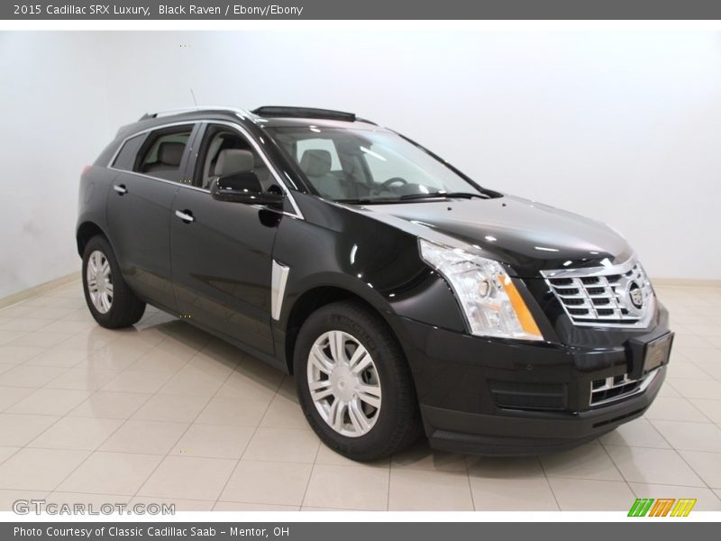 Black Raven / Ebony/Ebony 2015 Cadillac SRX Luxury