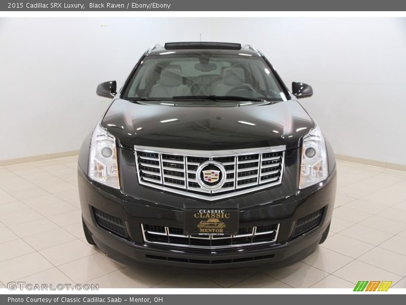Black Raven / Ebony/Ebony 2015 Cadillac SRX Luxury