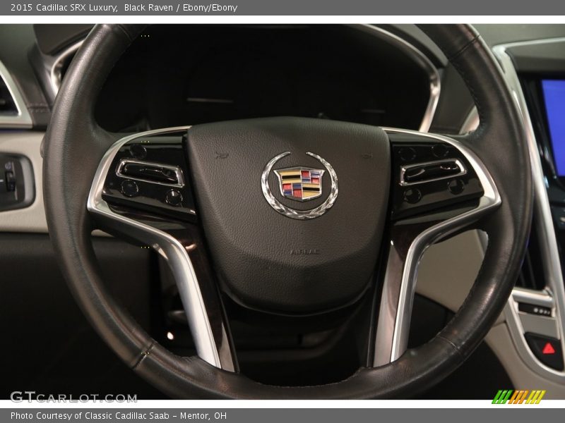 Black Raven / Ebony/Ebony 2015 Cadillac SRX Luxury