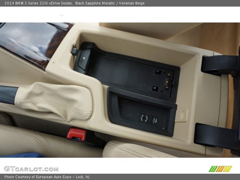 Black Sapphire Metallic / Venetian Beige 2014 BMW 3 Series 320i xDrive Sedan