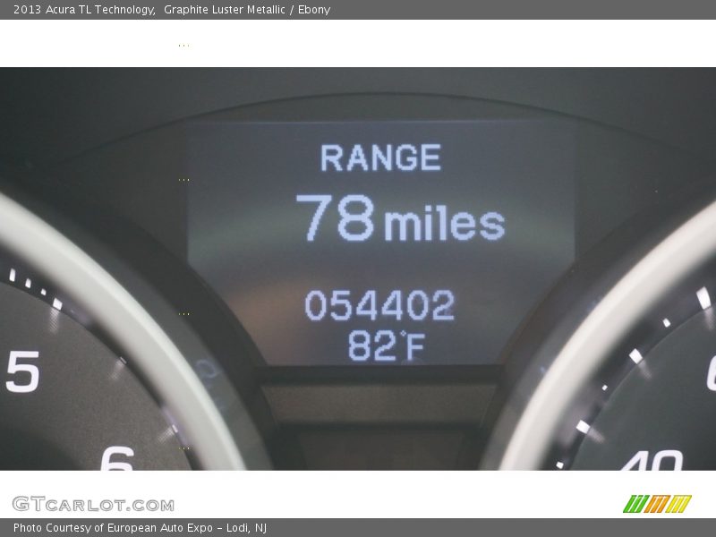 Graphite Luster Metallic / Ebony 2013 Acura TL Technology