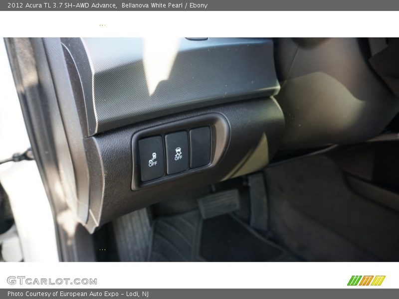 Bellanova White Pearl / Ebony 2012 Acura TL 3.7 SH-AWD Advance