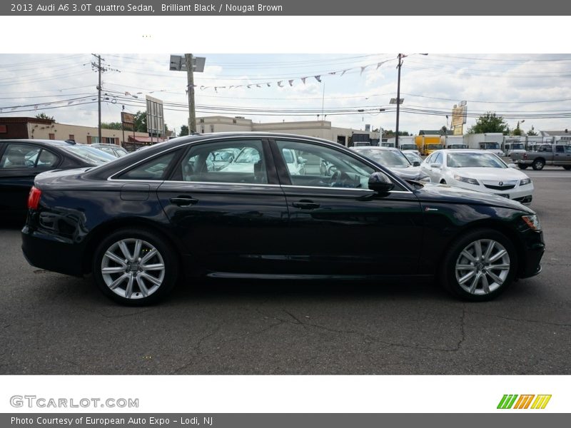 Brilliant Black / Nougat Brown 2013 Audi A6 3.0T quattro Sedan