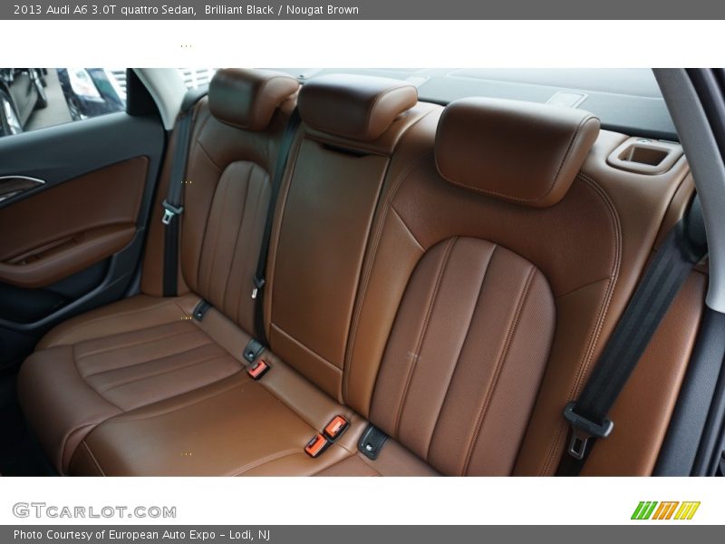 Brilliant Black / Nougat Brown 2013 Audi A6 3.0T quattro Sedan