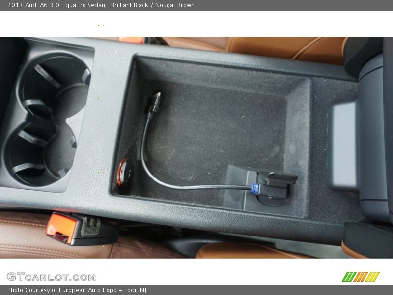 Brilliant Black / Nougat Brown 2013 Audi A6 3.0T quattro Sedan