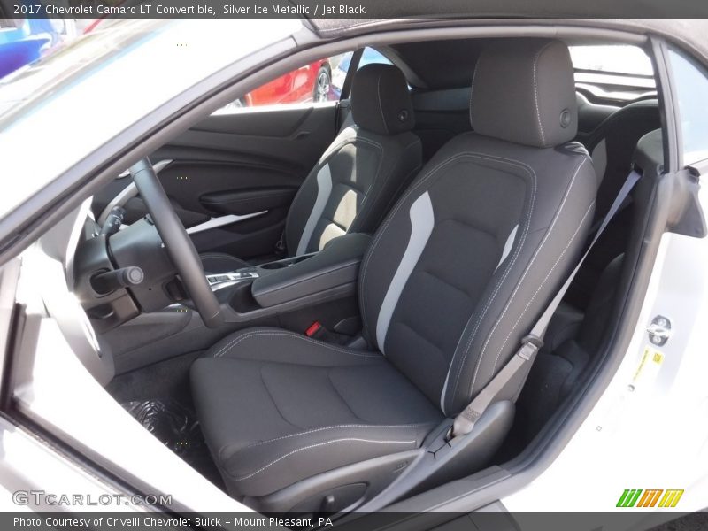 Silver Ice Metallic / Jet Black 2017 Chevrolet Camaro LT Convertible