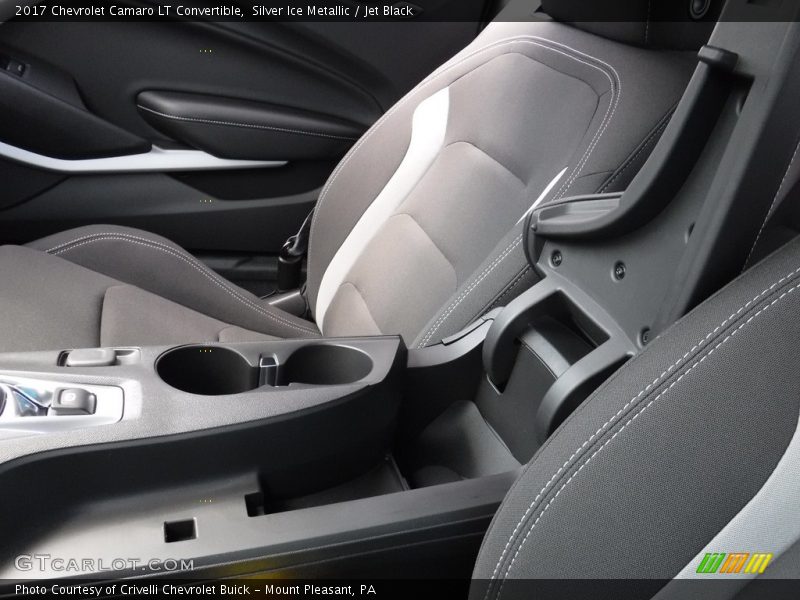 Silver Ice Metallic / Jet Black 2017 Chevrolet Camaro LT Convertible