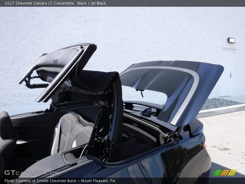Black / Jet Black 2017 Chevrolet Camaro LT Convertible