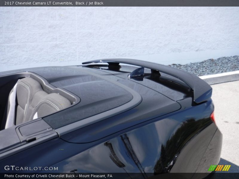 Black / Jet Black 2017 Chevrolet Camaro LT Convertible