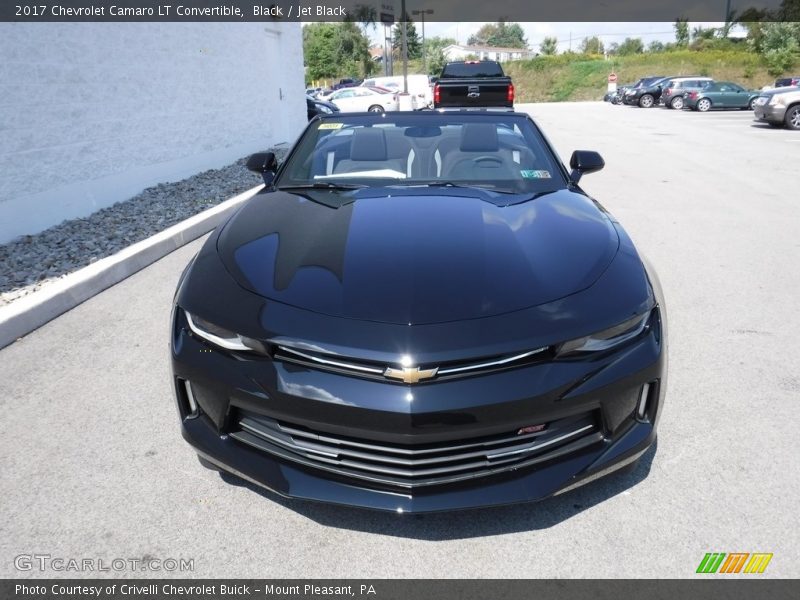 Black / Jet Black 2017 Chevrolet Camaro LT Convertible