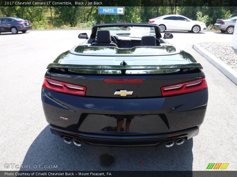 Black / Jet Black 2017 Chevrolet Camaro LT Convertible