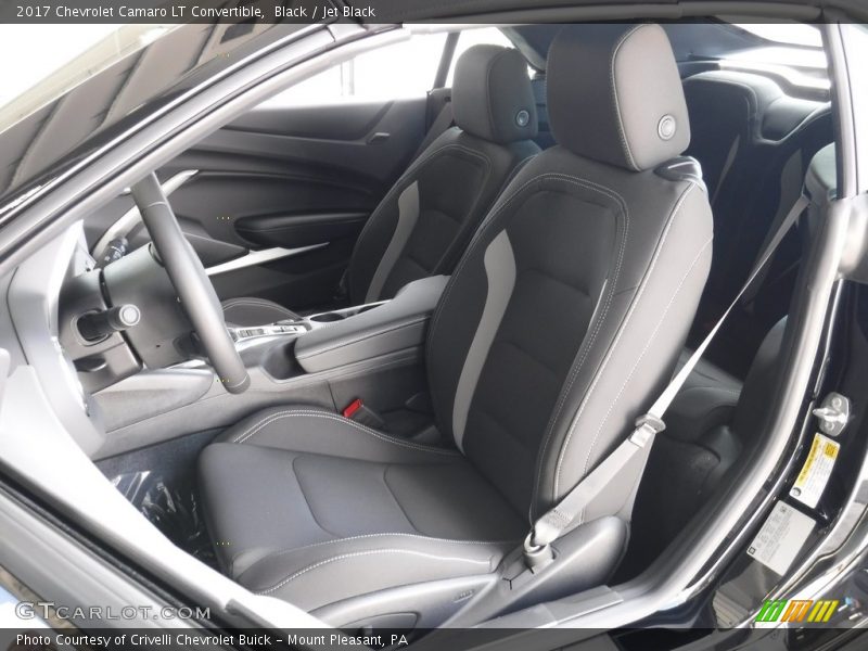 Black / Jet Black 2017 Chevrolet Camaro LT Convertible