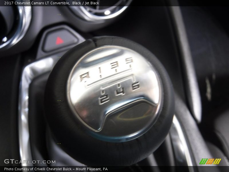  2017 Camaro LT Convertible 6 Speed Manual Shifter