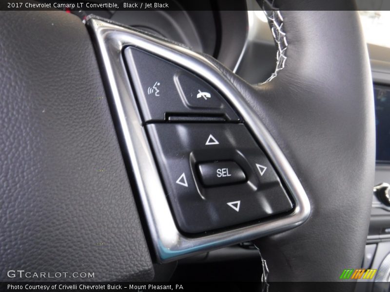 Controls of 2017 Camaro LT Convertible