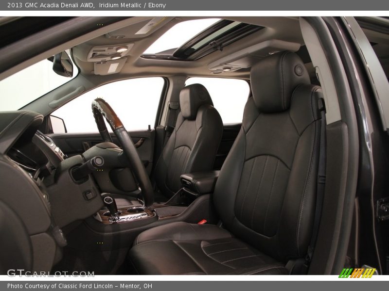 Iridium Metallic / Ebony 2013 GMC Acadia Denali AWD