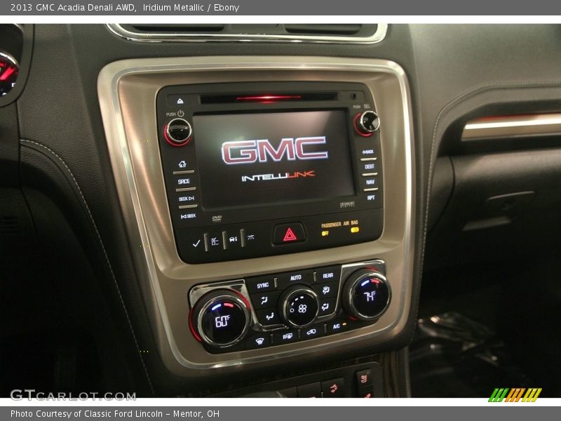 Iridium Metallic / Ebony 2013 GMC Acadia Denali AWD
