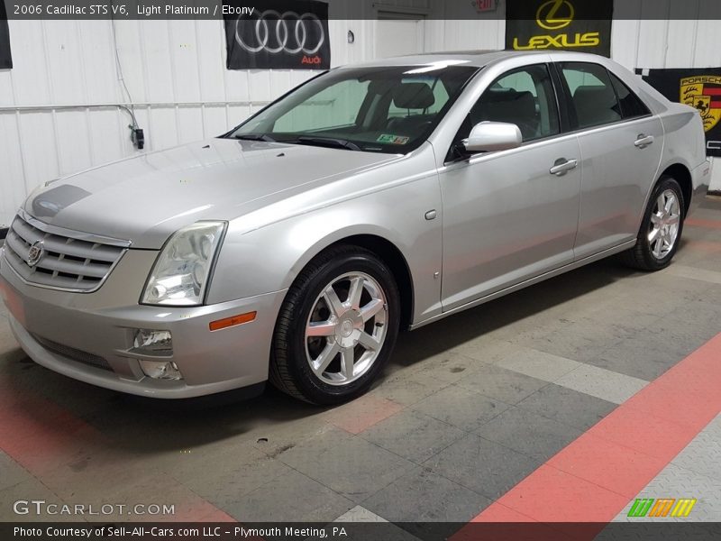 Light Platinum / Ebony 2006 Cadillac STS V6