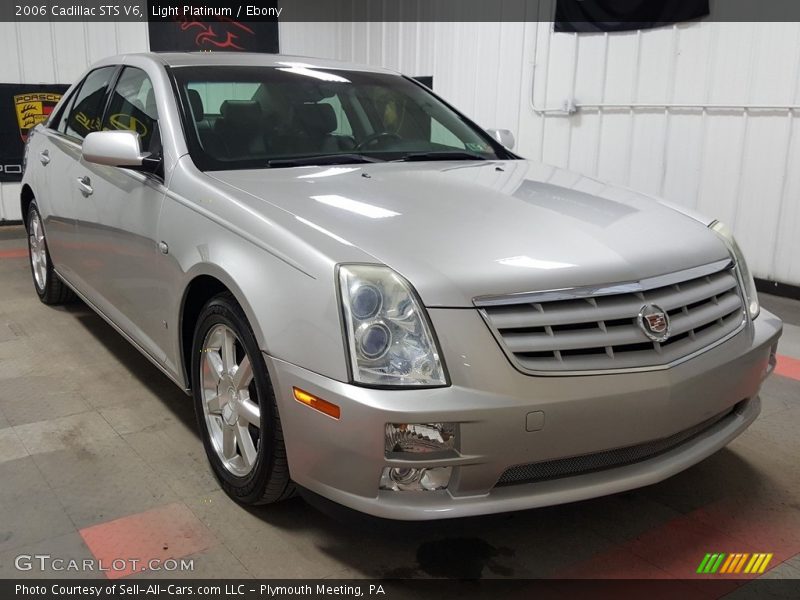 Light Platinum / Ebony 2006 Cadillac STS V6
