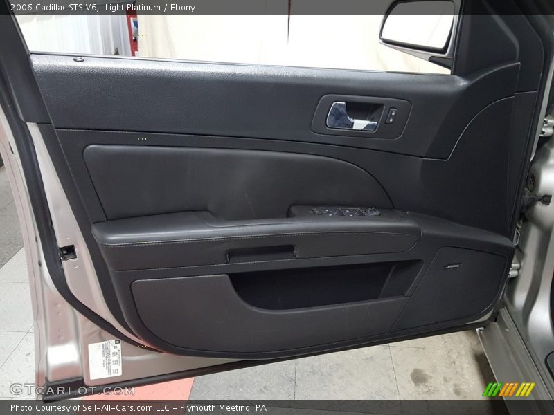Light Platinum / Ebony 2006 Cadillac STS V6
