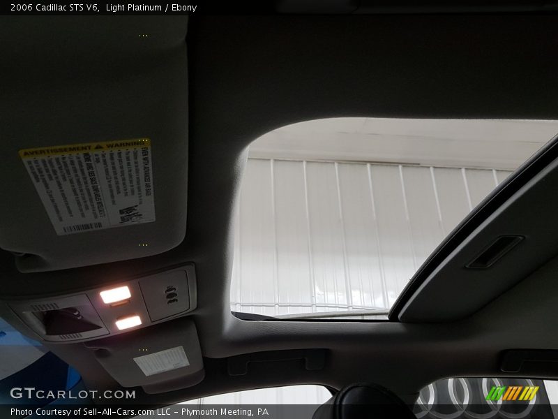Light Platinum / Ebony 2006 Cadillac STS V6