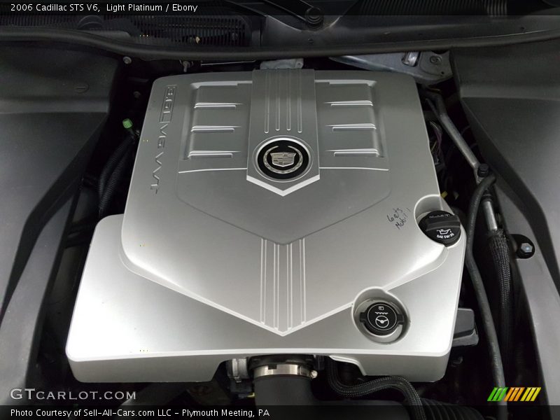 Light Platinum / Ebony 2006 Cadillac STS V6