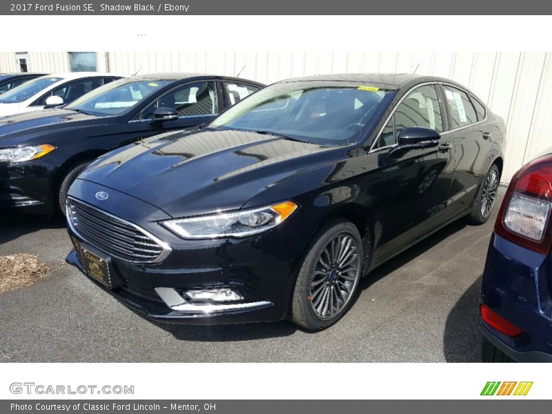 Shadow Black / Ebony 2017 Ford Fusion SE