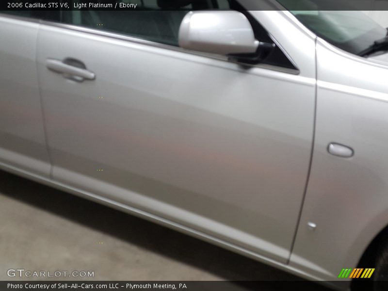 Light Platinum / Ebony 2006 Cadillac STS V6