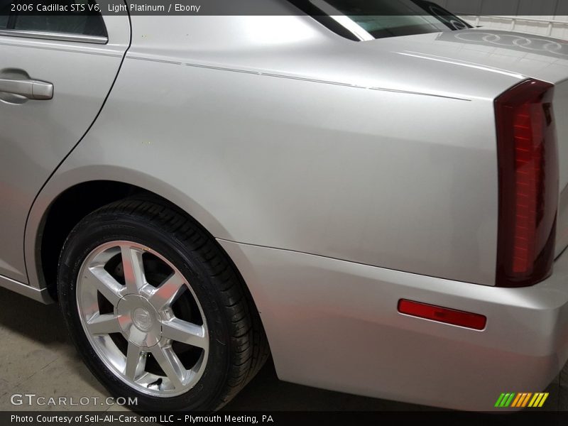 Light Platinum / Ebony 2006 Cadillac STS V6