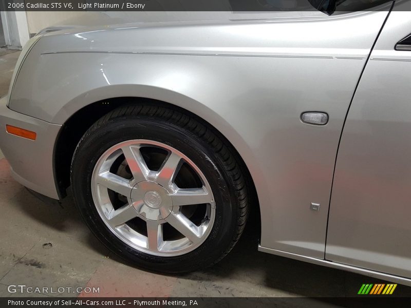 Light Platinum / Ebony 2006 Cadillac STS V6