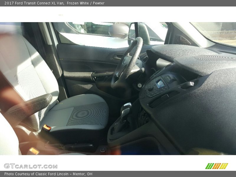 Frozen White / Pewter 2017 Ford Transit Connect XL Van