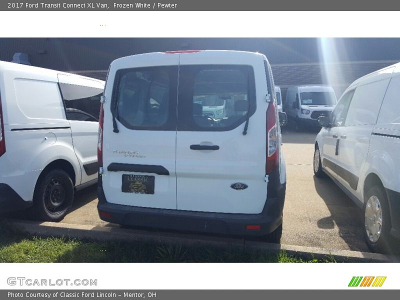 Frozen White / Pewter 2017 Ford Transit Connect XL Van