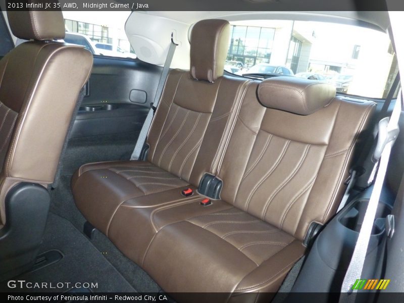 Midnight Garnet / Java 2013 Infiniti JX 35 AWD