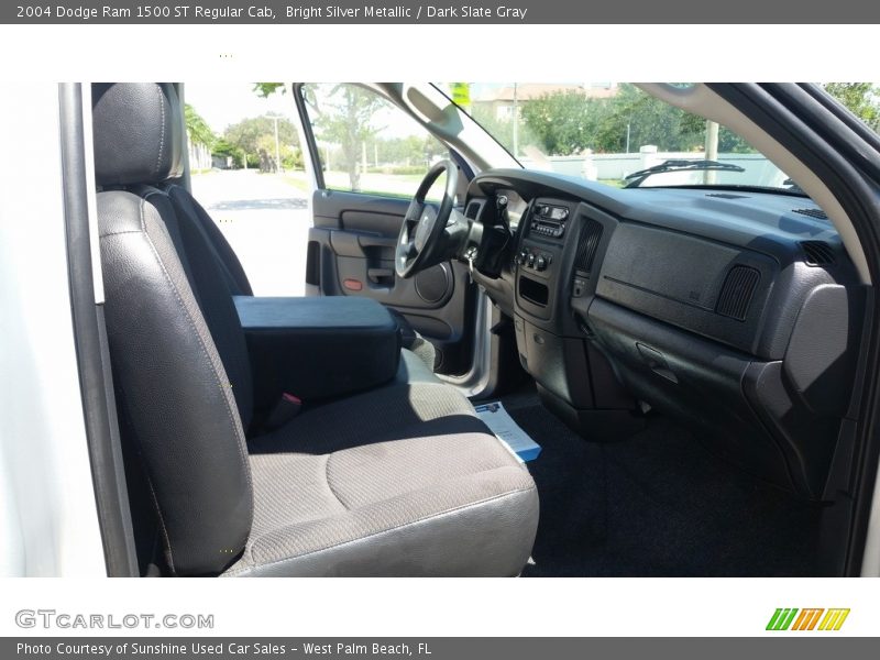 Bright Silver Metallic / Dark Slate Gray 2004 Dodge Ram 1500 ST Regular Cab