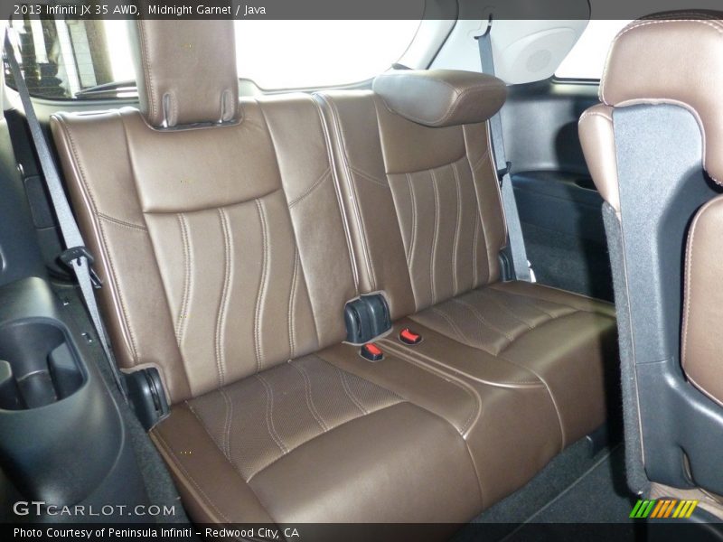 Midnight Garnet / Java 2013 Infiniti JX 35 AWD