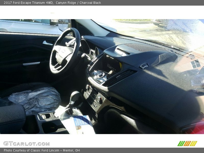 Canyon Ridge / Charcoal Black 2017 Ford Escape Titanium 4WD