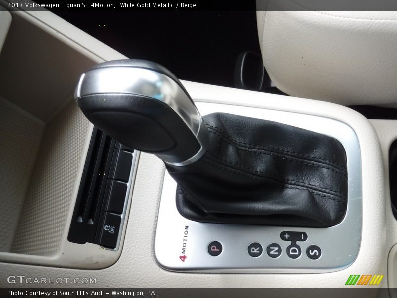  2013 Tiguan SE 4Motion 6 Speed Tiptronic Automatic Shifter