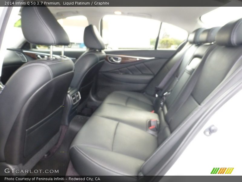 Liquid Platinum / Graphite 2014 Infiniti Q 50 3.7 Premium