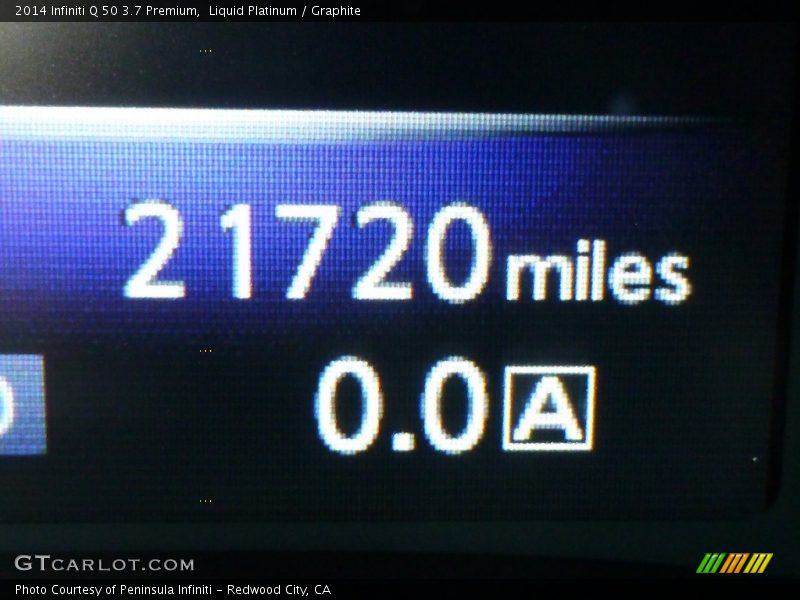 Liquid Platinum / Graphite 2014 Infiniti Q 50 3.7 Premium