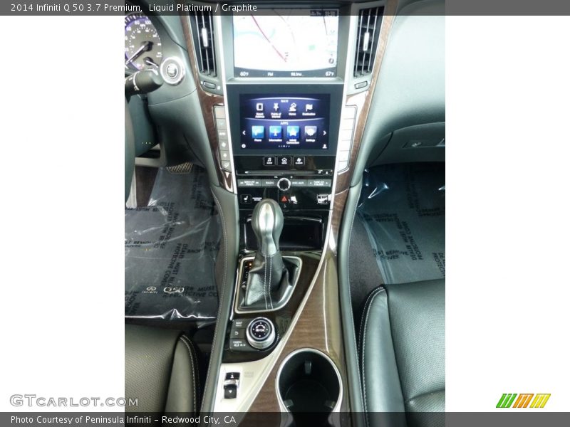 Liquid Platinum / Graphite 2014 Infiniti Q 50 3.7 Premium